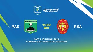 PNM Liga Nusantara  PERSEKABPAS vs PERSIBA Bantul  Pekan 12 [upl. by Acessej]