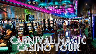 Carnival Magic Casino Tour [upl. by Robyn896]