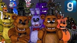 Gmod FNAF  FUPPR Nextbots [upl. by Eimaraj]