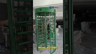 Full Height Turnstile Gate Bidirectional Turnstyle Revolving DoorFullHeightDoor [upl. by Luapnhoj]