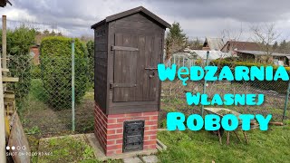 Wędzarnia własnej roboty typu kibelek [upl. by Attah881]