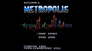 Mega Man Hack Longplay  Rockman 5 Metropolis [upl. by Val17]