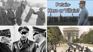 Hero Villain or Sad Marshall Petain amp Vichy France [upl. by Eiro991]