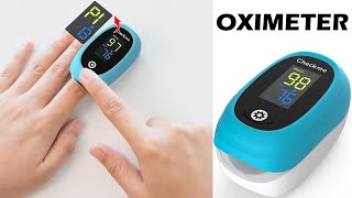 Checkme Pulse Oximeter Fingertip Oxygen Saturation Monitor with SPO2 [upl. by Roddy]