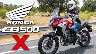 Honda CB500X 2019  Prueba a fondo [upl. by Walley]