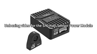 Unboxing video for the SIYI HallSensor Power Module [upl. by Hunt]