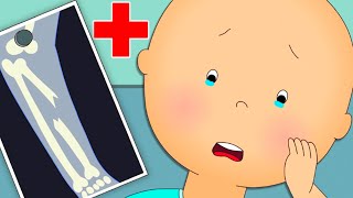 Caillou ve Kırık Kemik  Caillou Türkçe  WildBrain [upl. by Ecneralc148]