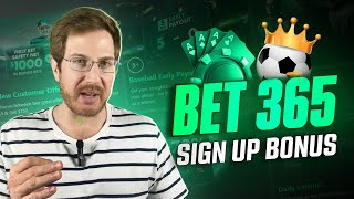 How To Claim The Sign Up Bonus at Bet365 Casino amp Sportsbook US [upl. by Elva320]