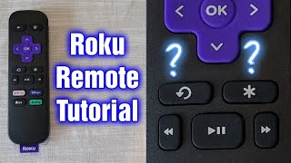 Roku Remote Tutorial [upl. by Loring327]