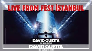 David Guetta  Live From Fest Istanbul [upl. by Eire684]