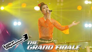 Khin Yadanar Soe quotနဂါးနီquot  The Grand Finale  The Voice Myanmar Season 3 2020 [upl. by Ennaus]