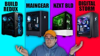 The Best Custom Prebuilt Gaming PC Companies Who has the Best Deals [upl. by Haberman]