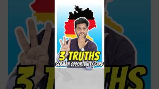 3 Truths Behind the German Opportunity Card movingabroad getworkpermit facts GermanyImmigration [upl. by Noble674]