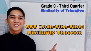 SSS sidesideside Similarity Theorem [upl. by Atilrahc]