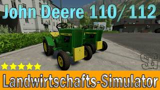 LS22 Modvorstellung  John Deere 110112 v1000  Ls22 Mods [upl. by Aettam166]