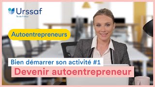 Devenir autoentrepreneur [upl. by Salzhauer371]