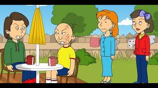 Caillou The Moody Teenager goanimate cringe [upl. by Borg405]