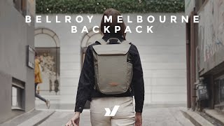 Bellroys Slimmest amp Sleekest Backpack  The Bellroy Melbourne Backpack [upl. by Byler]