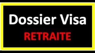 🔴  Dossier de visa Schengen pour un Retraité [upl. by Barthol719]