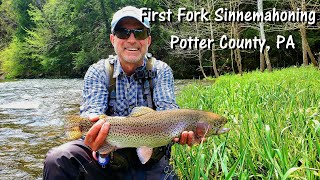 WBD  Fly Fishing Potter County First Fork Sinnemahoning Creek Trout Bums Day 5 of 5 [upl. by Proulx]