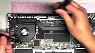 2019 16quot inch MacBook Pro A2141 Disassembly Charge Port Power Button Fan Repair Replacement Part 1 [upl. by Ydeh]