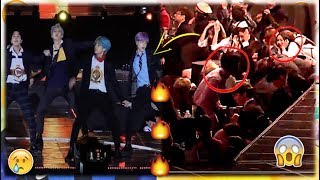 BTS SMA Performance Give TWICE SEVENTEEN Fans Heart Attack [upl. by Lemmie654]