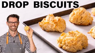 Easy Drop Biscuits Recipe [upl. by Cadmarr880]