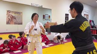 Ahn’s Taekwondo 10th belt promotion test Lawrenceville New Jersey 🇺🇸🥋 [upl. by Ilhsa]