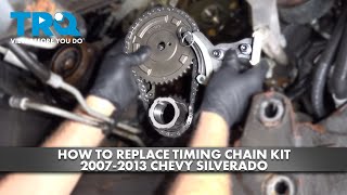 How to Replace Timing Chain Set 20072013 Chevy Silverado [upl. by Ezekiel]