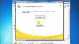 Install Office 2010 with 2007 already installed [upl. by Suoivatco]