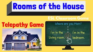 Rooms of the House  ESL Game [upl. by Argus]