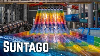 ALL WATER SLIDES at Park of Poland Suntago  Zjeżdżalnie POV [upl. by Deerdre]