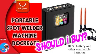 Portable Spot Welder Machine Docreate Digital screen we are testing [upl. by Harle]