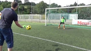 Entraînement gardien de but [upl. by Einhpets]