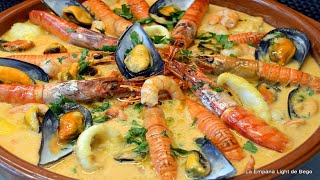 Receta de Zarzuela de Pescado y Marisco explicada paso a paso [upl. by Aniretac916]