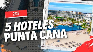 ▶️ Los 5 MEJORES HOTELES de PUNTA CANA en 2023 ACTUALIZADO 🌴🇩🇴 [upl. by Rosenquist910]