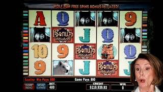 Wolf Run Slot Play  Big Jackpot Wins and Bonus Rounds [upl. by Illek]