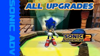 Sonic Adventure 2  All Upgrades HERO  DARK Extra2 169FHD60 [upl. by Sirama]