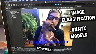 Machine Learning Models in Unity with Barracuda Image Classification [upl. by Okihcim]