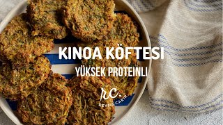 Kinoa Köftesi  Yüksek Proteinliamp Tok Tutar [upl. by Grethel]