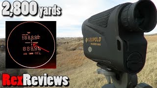 Ranging 2800 yds for 500 Leupold RX2800 Rangefinder  Rex Reviews [upl. by Assiroc]