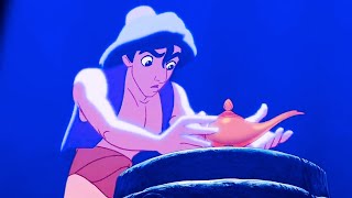 Aladdin 1992  The Genie Saves Aladdin UHD [upl. by Rebmetpes123]