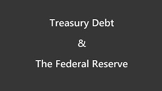 Flow of Money  Treasury amp Federal Reserve [upl. by Eeraj]