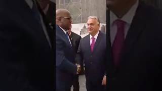 La visite officielle du président FelixAntoine Tshisekedi en Hongrie🇭🇺 viralvideo foryou 243 [upl. by Dupuis]