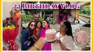 My 23rd Birthday J vlog  TheBrownDaughter🎂🎀 [upl. by Dayir]