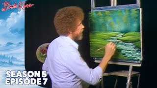 Bob Ross  Bubbling Brook Season 5 Episode 7 [upl. by Anaib]