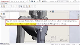 SOLIDWORKS Tech Tip How to Use Future Version Components [upl. by Stella]