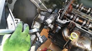 VAUXHALL CORSA CYLINDER HEAD REMOVAL TIME LAPSE [upl. by Calabresi]