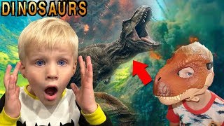 Jurassic World Comes to Life Dinosaurs Take Over Playtime [upl. by Kristen]