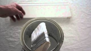 BEHR ULTRA semigloss brushing [upl. by Shelden]